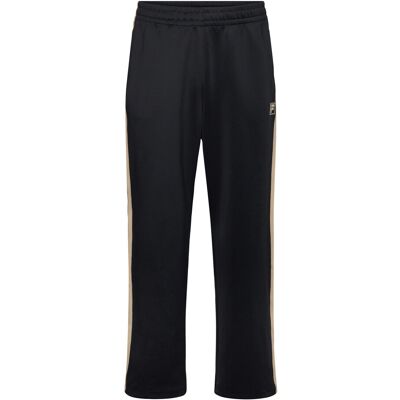 FILA Vaiano Relaxed Taped Track Pants S BLACK S FILA Vaiano Relaxed Taped Track Pants S BLACK S