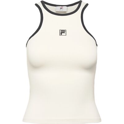 FILA Bellagio Tight Ribbed Racer Tank M EGRET M FILA Bellagio Tight Ribbed Racer Tank M EGRET M
