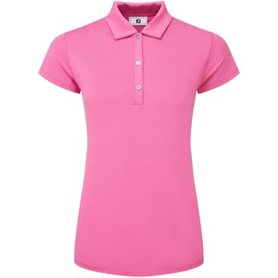 FootJoy Cap Sleeve Lisle S PINK S FootJoy Cap Sleeve Lisle S PINK S