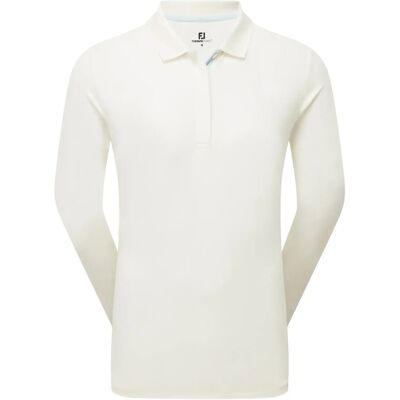 FootJoy Ts L/S Shirt L WHITE L FootJoy Ts L/S Shirt L WHITE L