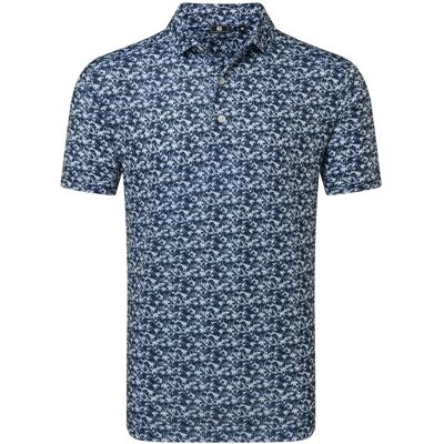 FootJoy Hidden Palm Print Lisle L NAVY / WHITE L FootJoy Hidden Palm Print Lisle L NAVY / WHITE L