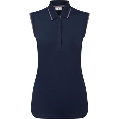 FootJoy Sleeveless Polo L NAVY L FootJoy Sleeveless Polo L NAVY L