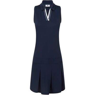 FootJoy Pleated Dress M NAVY / WHITE M FootJoy Pleated Dress M NAVY / WHITE M