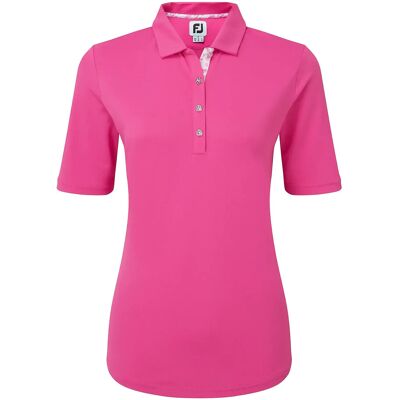FootJoy Half-Sleeve Solid S PINK S FootJoy Half-Sleeve Solid S PINK S