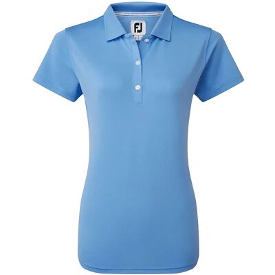 FootJoy Stretch Pique Solid L BLUE L FootJoy Stretch Pique Solid L BLUE L