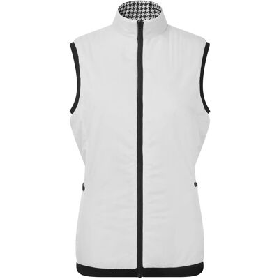 FootJoy Insulated Reversible Houndstooth Vest S BLACK S FootJoy Insulated Reversible Houndstooth Vest S BLACK S