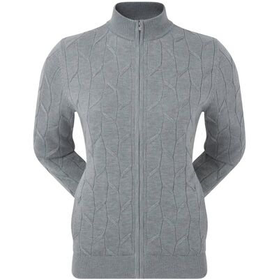 FootJoy Full-Zip Lined Pullover L GREY L FootJoy Full-Zip Lined Pullover L GREY L