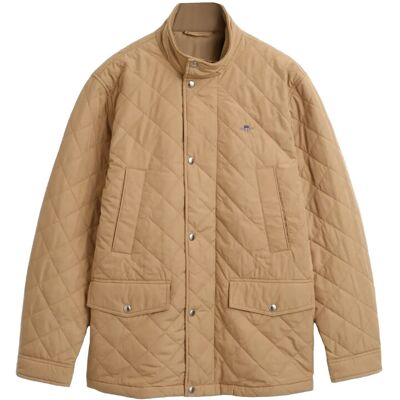 Gant Quilted Windcheater Mid Jacket XXL DARK KHAKI XXL Gant Quilted Windcheater Mid Jacket XXL DARK KHAKI XXL