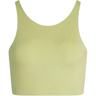 Girlfriend Collective Topanga Bra, Cross-Back M LIME M Girlfriend Collective Topanga Bra, Cross-Back M LIME M