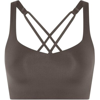 Girlfriend Collective Float Riley Sweetheart Bra XS MINK XS Girlfriend Collective Float Riley Sweetheart Bra XS MINK XS