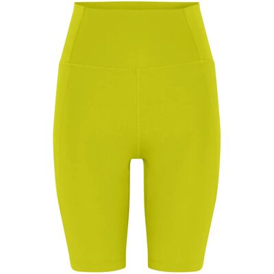 Girlfriend Collective Compressive High-Rise Bike Shorts XXS CHARTREUSE XXS Girlfriend Collective Compressive High-Rise Bike Shorts XXS CHARTREUSE XXS
