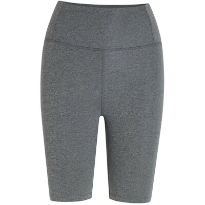 Girlfriend Collective Float High-Rise Bike Shorts S HEATHER GRAVEL S Girlfriend Collective Float High-Rise Bike Shorts S HEATHER GRAVEL S