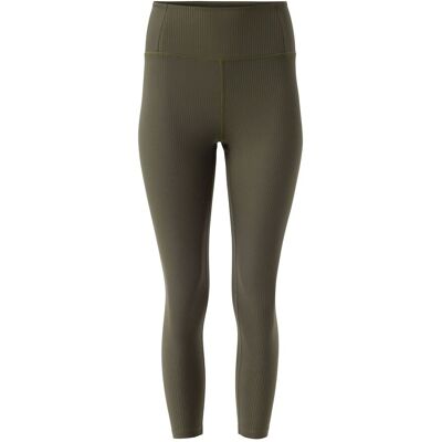 Girlfriend Collective Rib High-Rise Legging, 7/8 S CYPRESS S Girlfriend Collective Rib High-Rise Legging, 7/8 S CYPRESS S