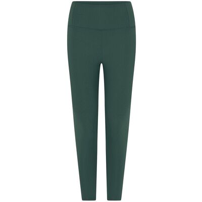 Girlfriend Collective Rib High-Rise Legging, 7/8 S MOSS S Girlfriend Collective Rib High-Rise Legging, 7/8 S MOSS S