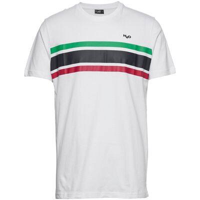 H2O Gilleleje Tee L WHITE/GREEN/RED/NAVY L H2O Gilleleje Tee L WHITE/GREEN/RED/NAVY L