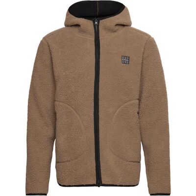 H2O Langli Hooded Pile Jacket L OAK L H2O Langli Hooded Pile Jacket L OAK L