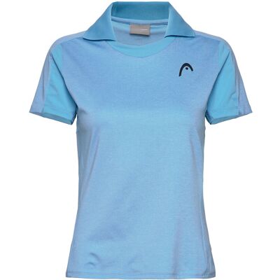 Head Padel Tech Polo Shirt Women M ELECTRIC BLUE M Head Padel Tech Polo Shirt Women M ELECTRIC BLUE M