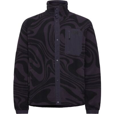 Helly Hansen Panorama Printed Pile Snap L BLACK L Helly Hansen Panorama Printed Pile Snap L BLACK L