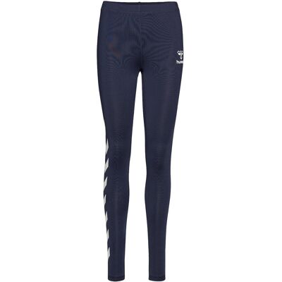 Hummel Slim Fit Mörk Blå Lily Leggings - Sportkläder Hummel Slim Fit Mörk Blå Lily Leggings - Sportkläder
