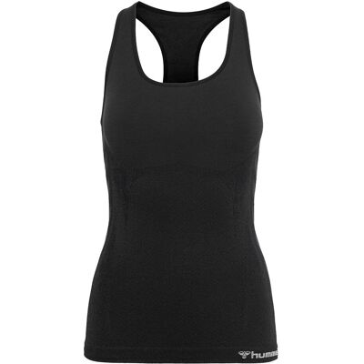 Hummel Hmlclea Seamless Top XS BLACK MELANGE XS Hummel Hmlclea Seamless Top XS BLACK MELANGE XS