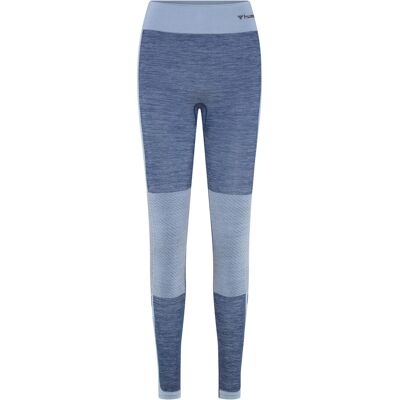 Hummel Hmlclea Seamless Mid Waist Tights S NAVY PEONY/FADED DENIM S Hummel Hmlclea Seamless Mid Waist Tights S NAVY PEONY/FADED DENIM S