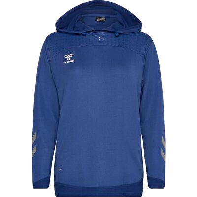 Hummel Hmllead Women Poly Hoodie S TRUE BLUE S Hummel Hmllead Women Poly Hoodie S TRUE BLUE S