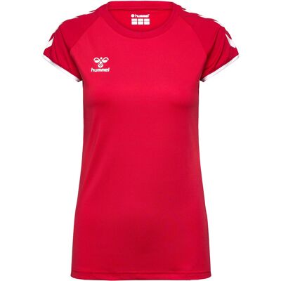 HUMMEL Hmlcore Volley Stretch T-shirt Kvinna Röd HUMMEL Hmlcore Volley Stretch T-shirt Kvinna Röd