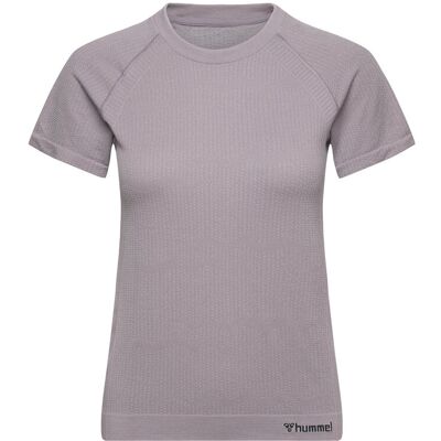 Hummel Hmlmt Flow Seamless T-Shirt XS MINIMAL GRAY XS Hummel Hmlmt Flow Seamless T-Shirt XS MINIMAL GRAY XS