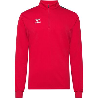 Hummel Hmlauthentic Half Zip Sweat L TRUE RED L Hummel Hmlauthentic Half Zip Sweat L TRUE RED L