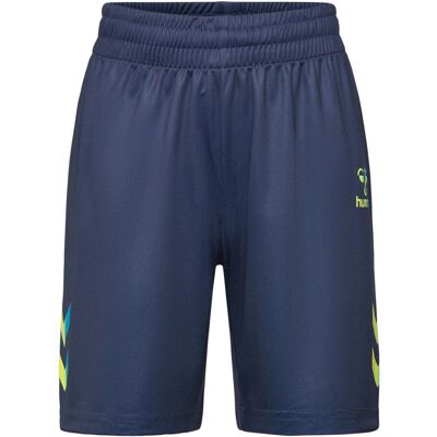 Hummel Hmlshimmer Shorts 152 DRESS BLUES/LIMEADE 152 Hummel Hmlshimmer Shorts 152 DRESS BLUES/LIMEADE 152