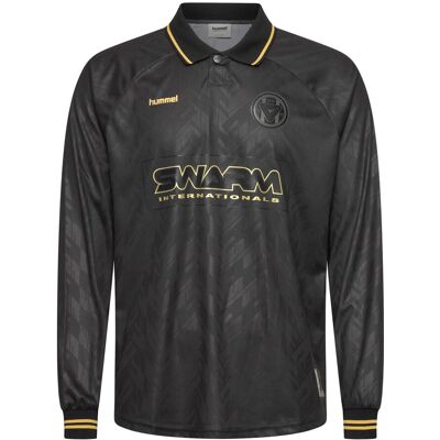 Hummel Hmlloose Bay Soccer Jersey L/S S BLACK S Hummel Hmlloose Bay Soccer Jersey L/S S BLACK S
