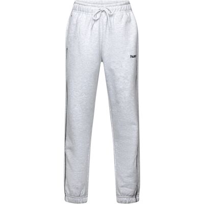 Hummel Hmljr Loose Sweatpant Piping 146 LIGHT GREY MELANGE/BLACK 146 Hummel Hmljr Loose Sweatpant Piping 146 LIGHT GREY MELANGE/BLACK 146