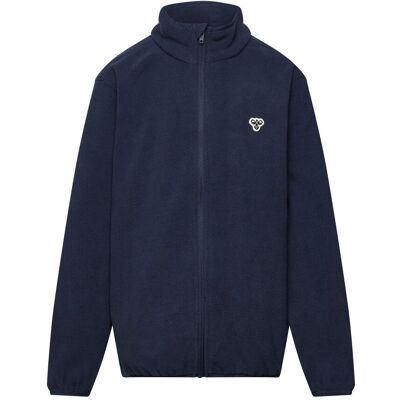 Hummel Hmljr Fleece Zip Jacket Bee 128 DRESS BLUES 128 Hummel Hmljr Fleece Zip Jacket Bee 128 DRESS BLUES 128