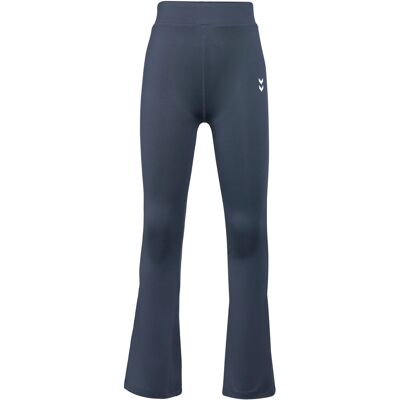 Hummel Hmljr High Waist Flared Tights 140 BLACK IRIS/BLACK IRIS 140 Hummel Hmljr High Waist Flared Tights 140 BLACK IRIS/BLACK IRIS 140