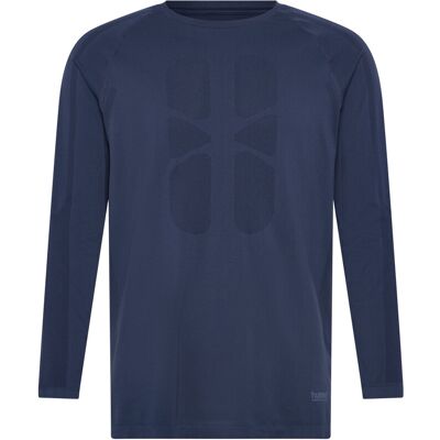 Hummel Hmlhiit Seamless T-Shirt L/S S DRESS BLUES S Hummel Hmlhiit Seamless T-Shirt L/S S DRESS BLUES S