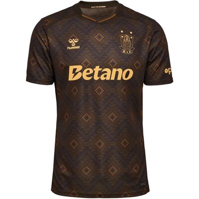 Hummel Brøndby If 25/26 Third Jersey S/S XS BROWN XS Hummel Brøndby If 25/26 Third Jersey S/S XS BROWN XS