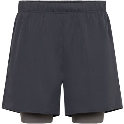 Hummel Hmlhiit Intensity 2 In 1 Shorts S EBONY S Hummel Hmlhiit Intensity 2 In 1 Shorts S EBONY S
