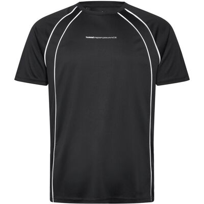 Hummel Hmlpulse Training Print T-Shirt Ss L BLACK L Hummel Hmlpulse Training Print T-Shirt Ss L BLACK L