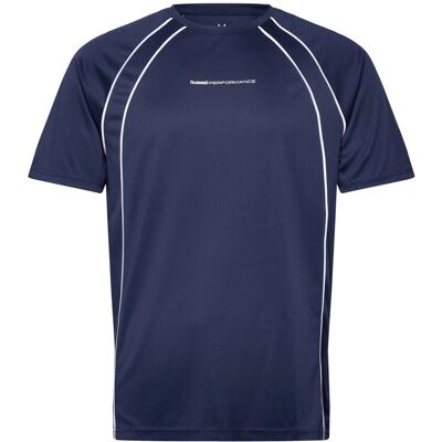 Hummel Hmlpulse Training Print T-Shirt Ss S DRESS BLUES S Hummel Hmlpulse Training Print T-Shirt Ss S DRESS BLUES S