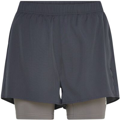 Hummel Hmlhiit Intensity W 2 In 1 Shorts S EBONY S Hummel Hmlhiit Intensity W 2 In 1 Shorts S EBONY S