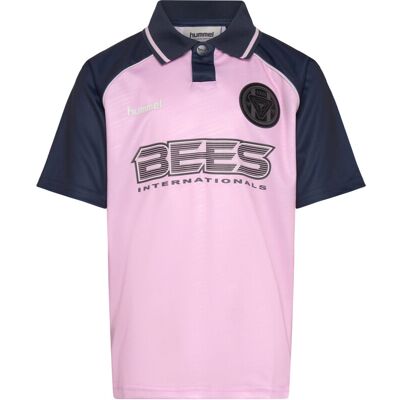 Hummel Hmljr Loose Tiger Soccer Jersey S/S 122/128 ROSEATE SPOONBILL 122/128 Hummel Hmljr Loose Tiger Soccer Jersey S/S 122/128 ROSEATE SPOONBILL 122/128