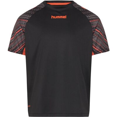 Hummel Hmlblaze Pro Training Jersey Kids 116 BLACK/ORANGE 116 Hummel Hmlblaze Pro Training Jersey Kids 116 BLACK/ORANGE 116