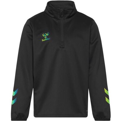 Hummel Hmlshimmer Half Zip Kids 152 BLACK/LIMEADE 152 Hummel Hmlshimmer Half Zip Kids 152 BLACK/LIMEADE 152
