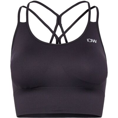 ICANIWILL Define Seamless Sports Bra-Dk Graphite-Xxl XXL DK GRAPHITE XXL ICANIWILL Define Seamless Sports Bra-Dk Graphite-Xxl XXL DK GRAPHITE XXL