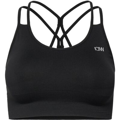 ICANIWILL Define Seamless Sports Bra XS BLACK XS ICANIWILL Define Seamless Sports Bra XS BLACK XS