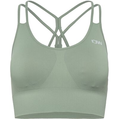 ICANIWILL Define Seamless Sports Bra XL LIGHT MOSS XL ICANIWILL Define Seamless Sports Bra XL LIGHT MOSS XL