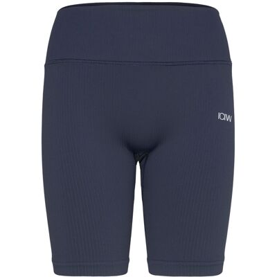 ICANIWILL Ribbed Define Seamless Biker Shorts XS DK TEAL XS ICANIWILL Ribbed Define Seamless Biker Shorts XS DK TEAL XS