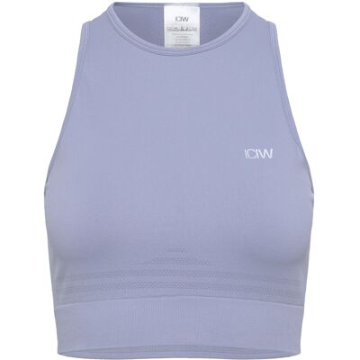 ICANIWILL Define Seamless Cropped Tank Top-Navy-Xxl L LIGHT VIOLET SLATE L ICANIWILL Define Seamless Cropped Tank Top-Navy-Xxl L LIGHT VIOLET SLATE L