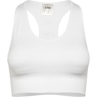 ICANIWILL Soft Seamless Sports Bra XS WHITE XS ICANIWILL Soft Seamless Sports Bra XS WHITE XS