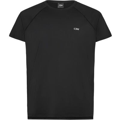 ICANIWILL Workout Melange T-Shirt Men S BLACK S ICANIWILL Workout Melange T-Shirt Men S BLACK S